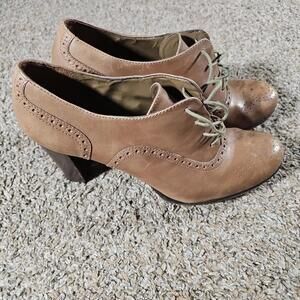 Franco Sarto 11M Wingtip Heel Dress Shoes